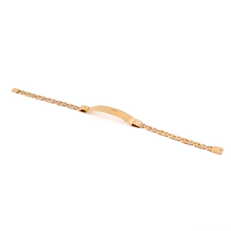 Esclava Ojo De Tigre 10k 10g 20cm